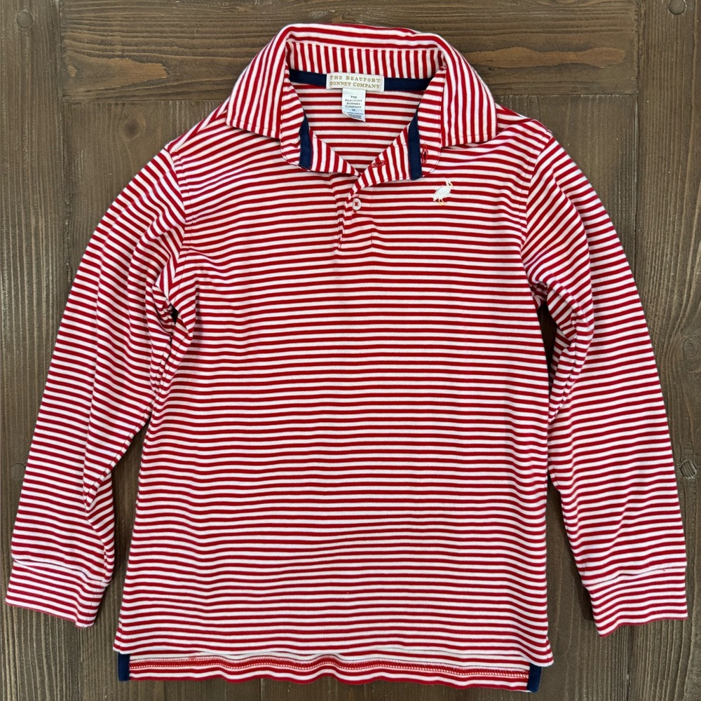 Boys Beaufort Bonnet Long Sleeve Polo Size 10